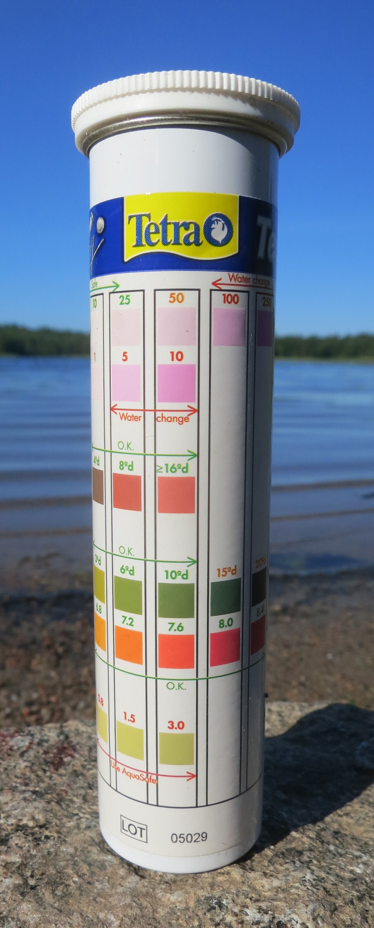 Test dell'acqua